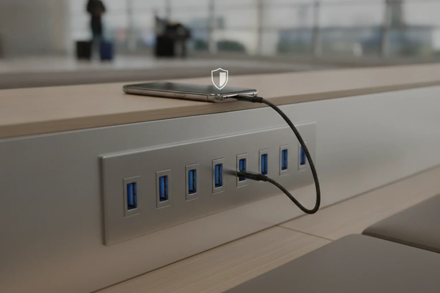 Juice jacking: опасны ли USB-зарядки в аэропорту в 2026